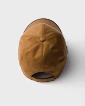 Gorra de béisbol de Re-Nylon y cuero Gorra de béisbol de Re-Nylon y cuero
