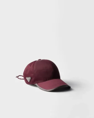 Gorra de béisbol Prada Speedrock Re-Nylon