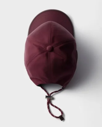 Gorra de béisbol Prada Speedrock Re-Nylon