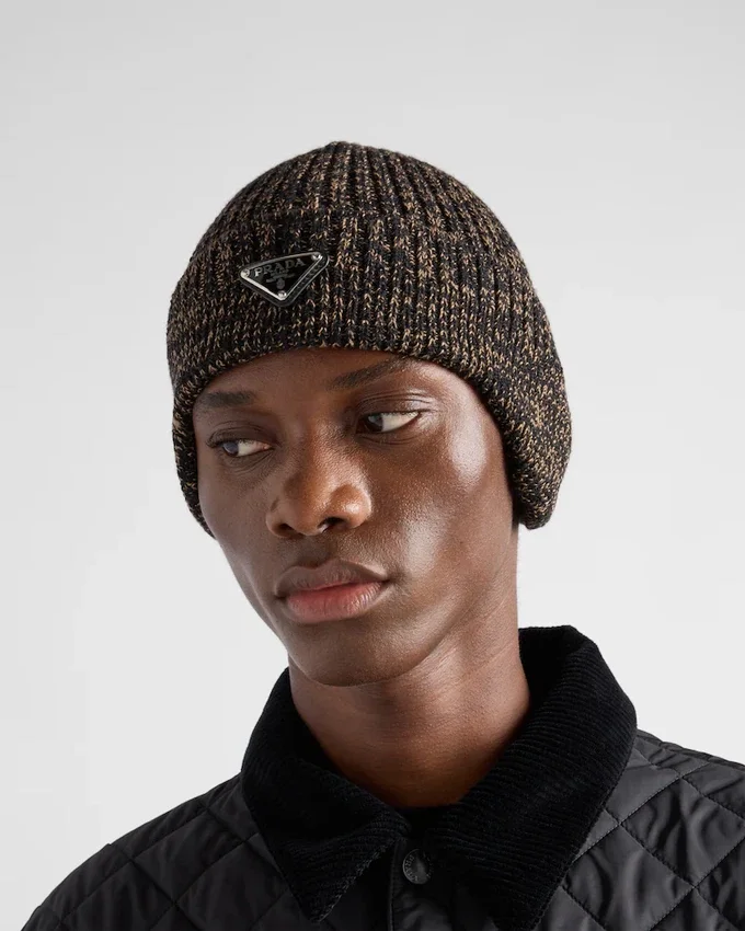 Gorro de lana melange Gorro de lana melange