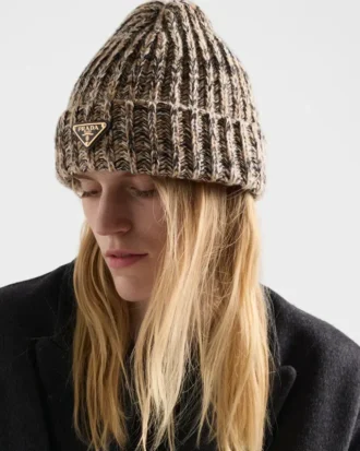 Gorro de punto melange
