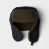 Gorro de trapero de popelín con forro polar