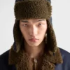 Gorro de trapero de popelín con forro polar