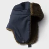 Gorro de trapero de popelín con forro polar