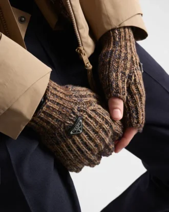 Guantes de lana y cachemira