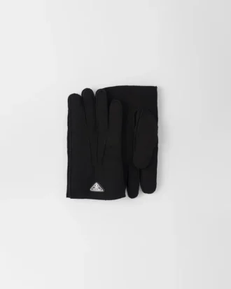 Guantes de piel de oveja de gamuza