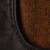 Guantes de piel napa y punto melange Guantes de piel napa y punto melange