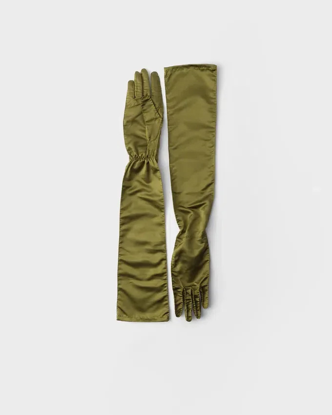 Guantes de satén Guantes de satén