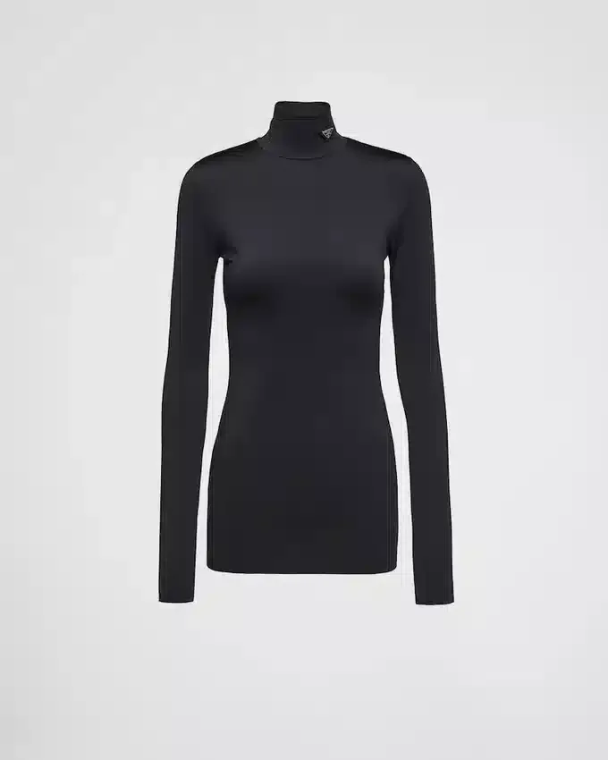 Jersey de cuello alto Jersey de cuello alto