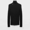 Jersey de cuello alto de lana Jersey de cuello alto de lana