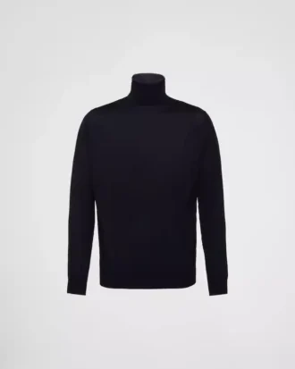 Jersey de cuello alto de lana