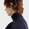 Jersey de cuello alto de lana