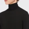 Jersey de cuello alto de lana