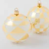 Juego de adornos navideños de vidrio Juego de adornos navideños de vidrio