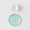 Juego de cuatro tazas de espresso de porcelana – Verde Viena