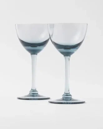 Juego de dos copas de cóctel de cristal – Nueva York
