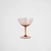 Juego de dos copas de champán de cristal – New York
