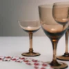 Juego de dos copas de champán de cristal – New York