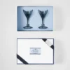 Juego de dos copas de licor de cristal – Nueva York