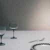 Juego de dos copas de vino de cristal – Nueva York
