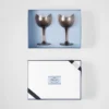 Juego de dos copas de vino tinto de cristal – New York