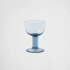 Juego de dos copas de vino tinto de cristal – Plinth