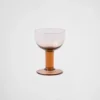 Juego de dos copas de vino tinto de cristal – Plinth