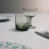 Juego de dos copas de vino tinto de cristal – Plinth