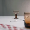 Juego de dos copas de vino tinto de cristal – Plinth