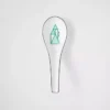 Juego de dos cucharas de porcelana – Verde Viena