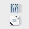 Juego de dos cucharas de porcelana – Verde Viena