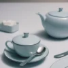 Juego de dos cucharas de té de acero inoxidable Juego de dos cucharas de té de acero inoxidable
