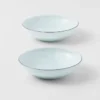 Juego de dos cuencos de porcelana – Celadón