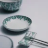 Juego de dos cuencos de porcelana para salsas – Vienna Green