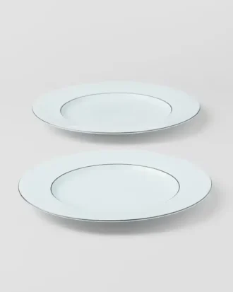 Juego de dos platos de porcelana – Celadon