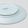 Juego de dos platos de postre de porcelana – Celadón
