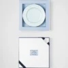 Juego de dos platos de postre de porcelana – Celadón