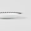 Juego de dos platos hondos de porcelana – Tablero de ajedrez