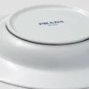 Juego de dos platos hondos de porcelana – Tablero de ajedrez