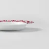 Juego de dos platos hondos de porcelana – Vienna Red
