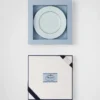 Juego de dos platos para pan de porcelana – Celadón