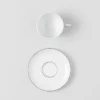 Juego de dos tazas de té de porcelana – Checkerboard