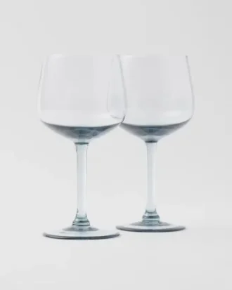 Juego de dos vasos de agua de cristal – Nueva York Juego de dos vasos de agua de cristal – Nueva York