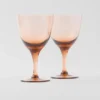 Juego de dos vasos de agua de cristal – Nueva York Juego de dos vasos de agua de cristal – Nueva York