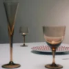 Juego de dos vasos de agua de cristal – Nueva York