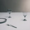 Juego de dos vasos de agua de cristal – Nueva York