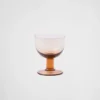 Juego de dos vasos de agua de cristal – Plinth