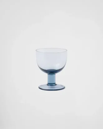Juego de dos vasos de agua de cristal – Plinth