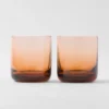 Juego de dos vasos de cristal – Plinth Juego de dos vasos de cristal – Plinth