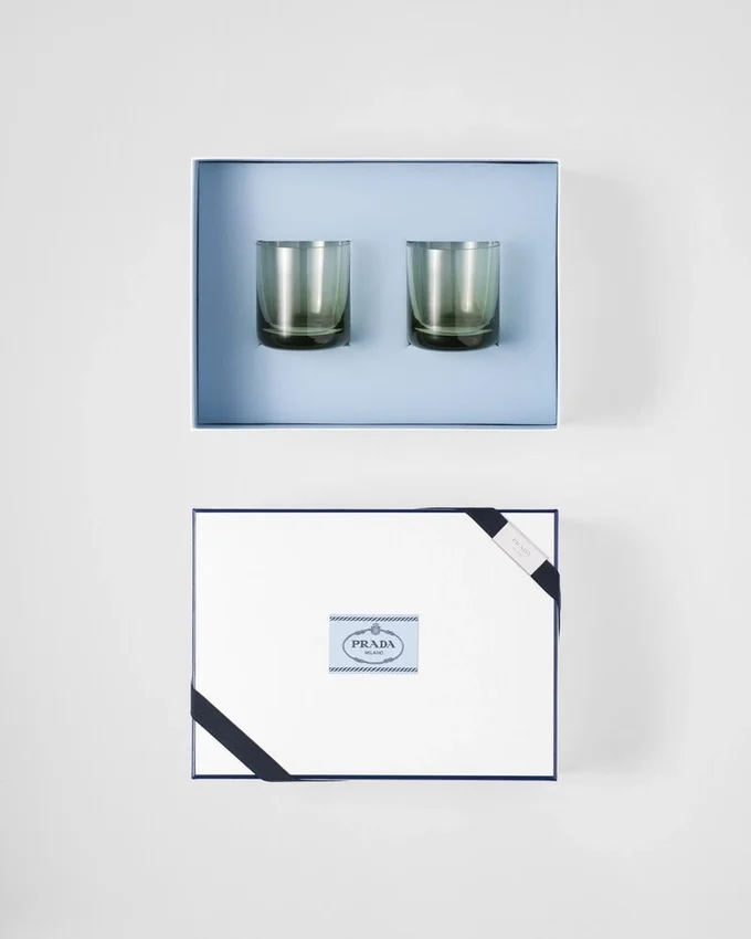 Juego de dos vasos de cristal – Plinth Juego de dos vasos de cristal – Plinth